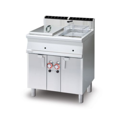  Φριτέζα αερίου επιδαπέδια διπλή 18+18 lt  F2/18-78G 